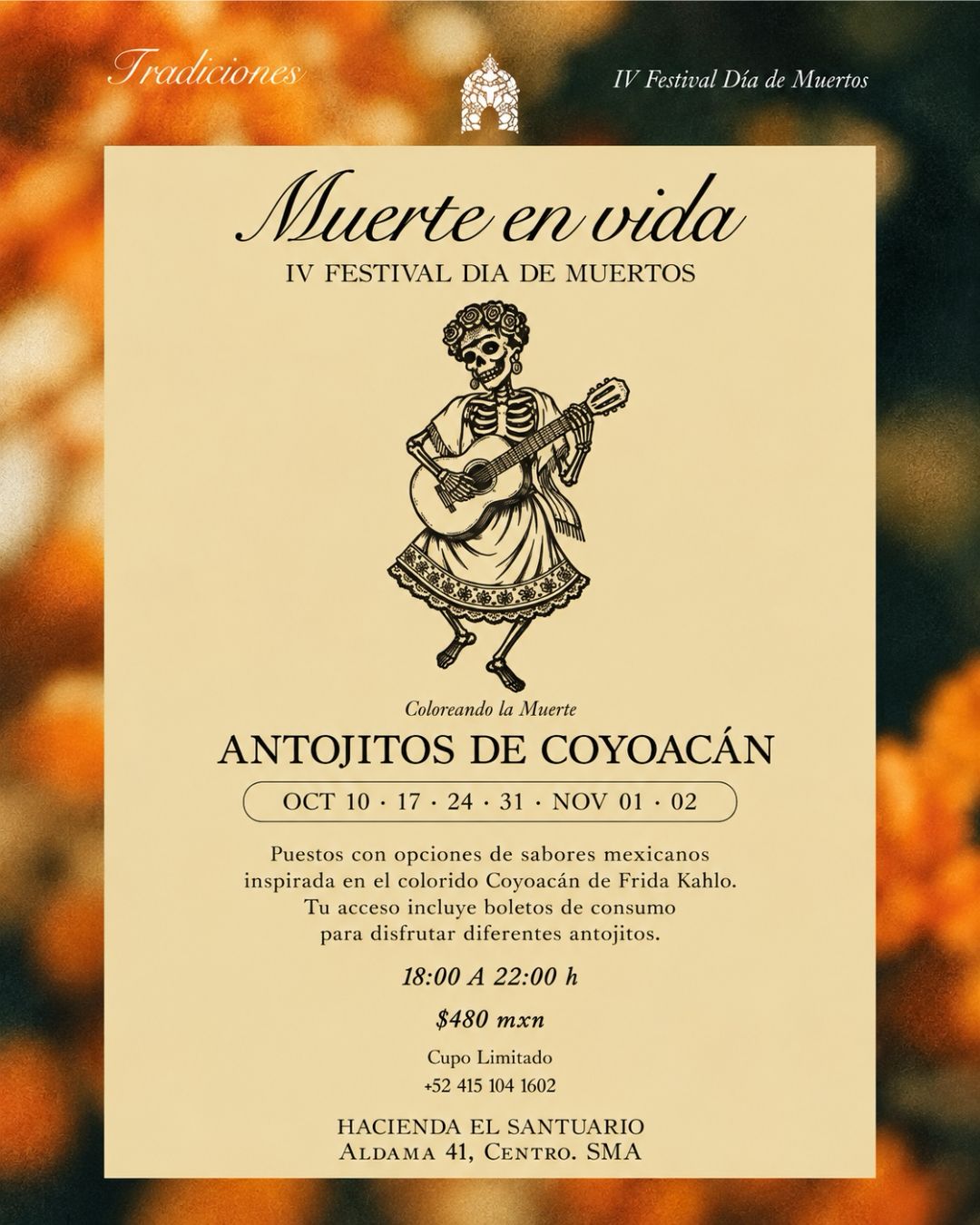 Antojitos de Coyoacán — Muerte en vida