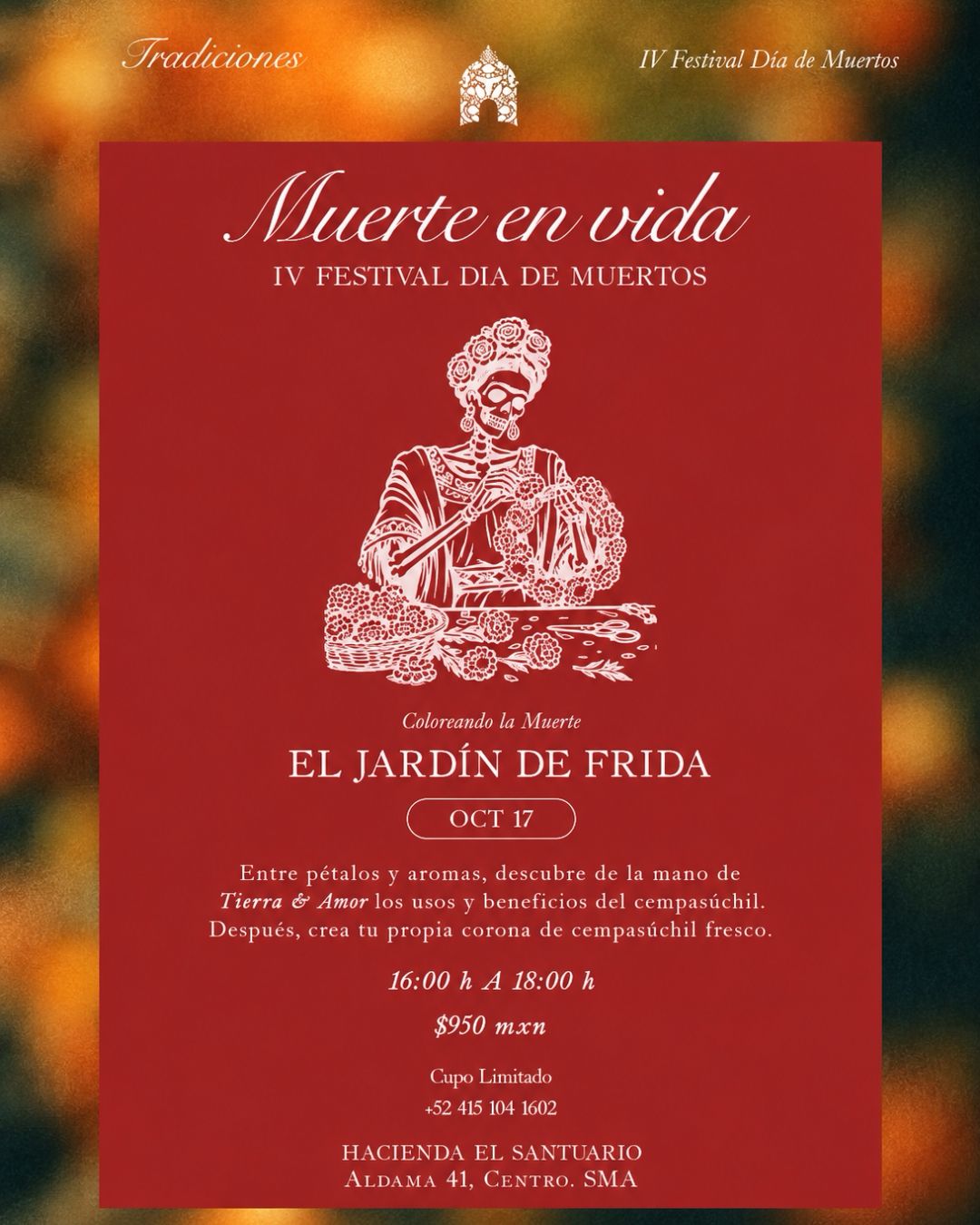 El Jardín de Frida — Muerte en vida